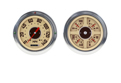 Classic Instruments 54-55 GMC CHV TRK- SPEED/QUAD-LS - CT54GM52-LS