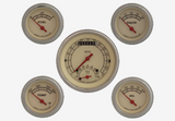 Classic Instruments Vintage 3" Ultimate With 2-1/8" Fuel/Temp/Volt/Oil GM - VT35GLF