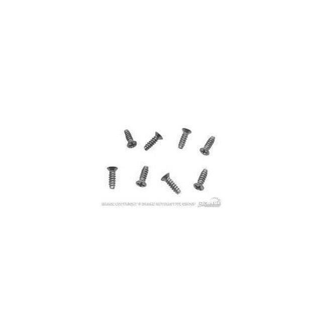 Scott Drake Tail Light Bezel Screw Kit, 8 piece - 50398-SK