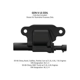 Holley 561-130 EFI Ignition Coil Remote Relocation Bracket, Black Finish, Pair