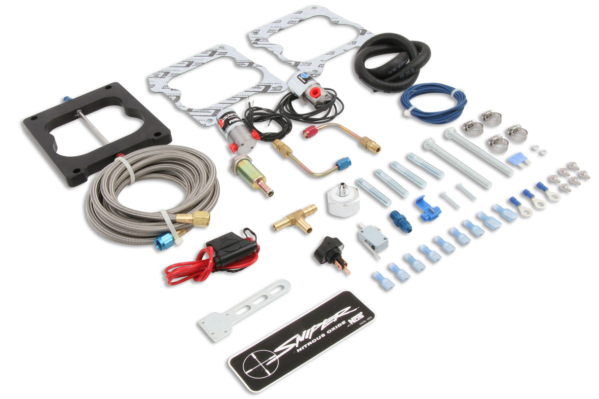 NOS Sniper Wet Nitrous Plate Kit - Quadrajet - 07004NOS