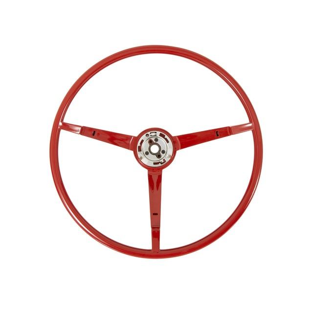Scott Drake 1965 Standard Steering Wheel (Bright Red) - C5ZZ-3600-BR