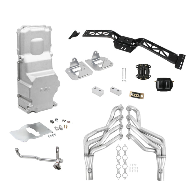 Holley GM 68-72 A-Body Level 3 LS Swap Essentials - Automatic and Manual - SE3-GMA-LSX-AM