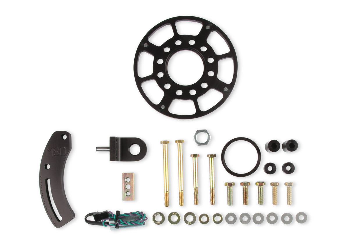 MSD Crank Trigger Wheel Kit - Flying Magnet - SBF - Windsor - 86403