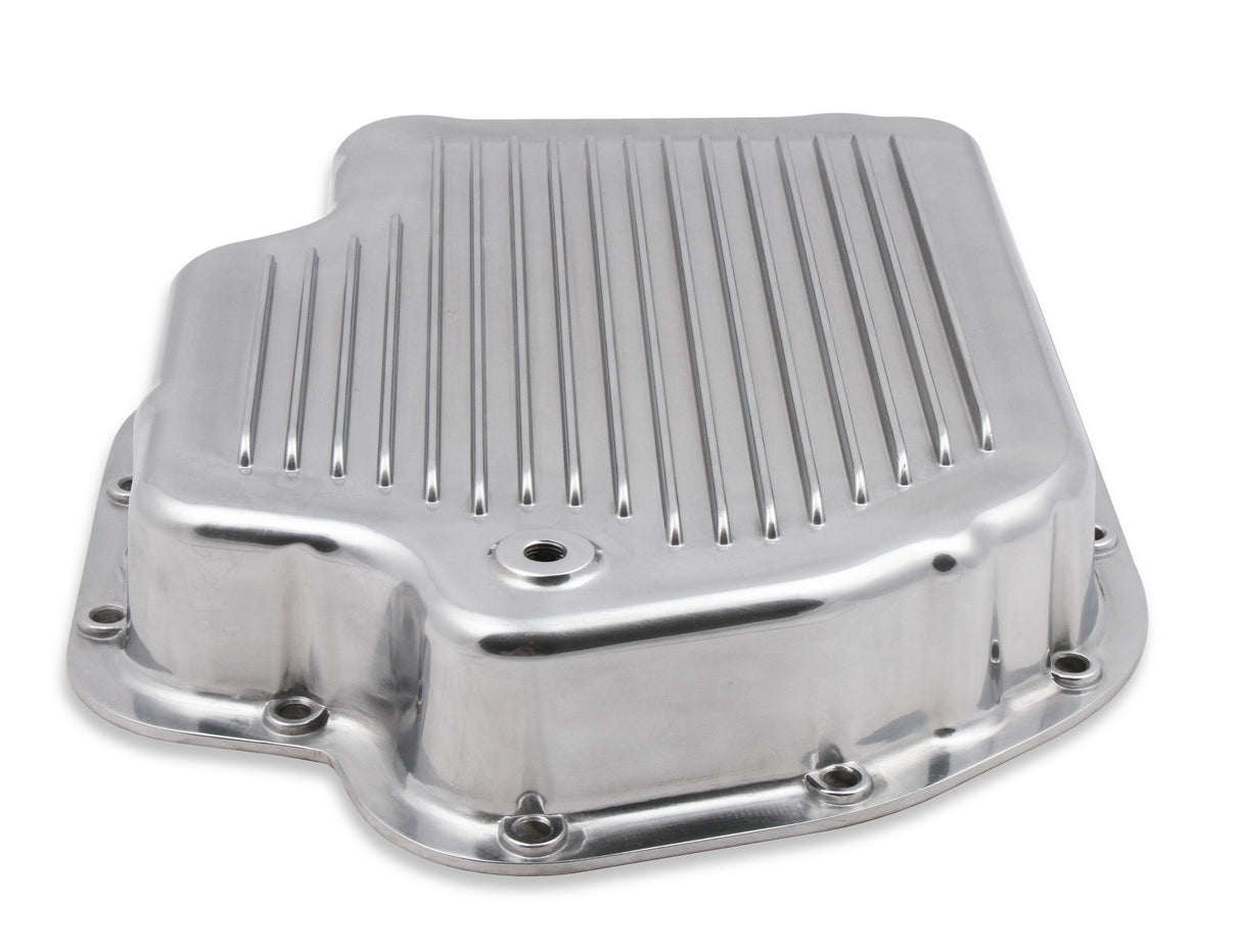 Mr Gasket Transmission Oil Pan - Polished Aluminum - 9796PMRG
