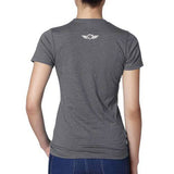 Classic Instruments RED/WHITE/BLUE FRONT LOGO WOMEN'S SHIRT - CIAP-TSRWBWL