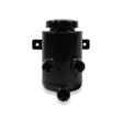 Holley 198-212 Power Steering Remote Reservoir - Black Aluminum with Bracket