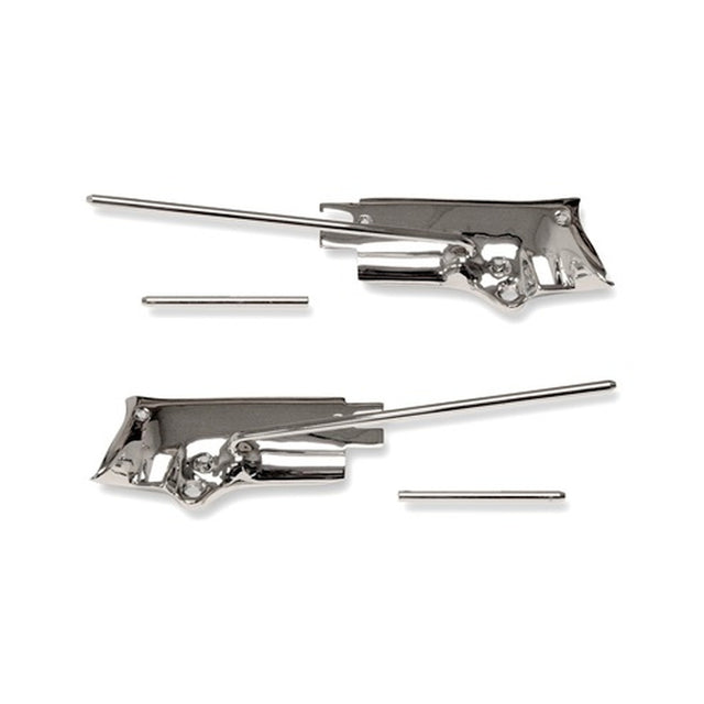 Scott Drake 67-68 Convertible Sun Visor Brackets & Rods - C7ZZ-7604144-5A