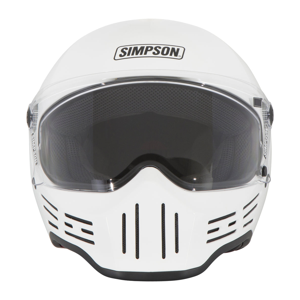 Simpson Motorcycle M30 Bandit Helmet - White - Medium - M301MD