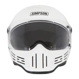 Simpson Motorcycle M30 Bandit Helmet - White - Medium - M301MD