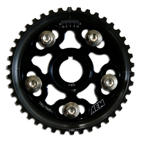 AEM Tru-Time Adjustable Cam Gear - 23-801BK