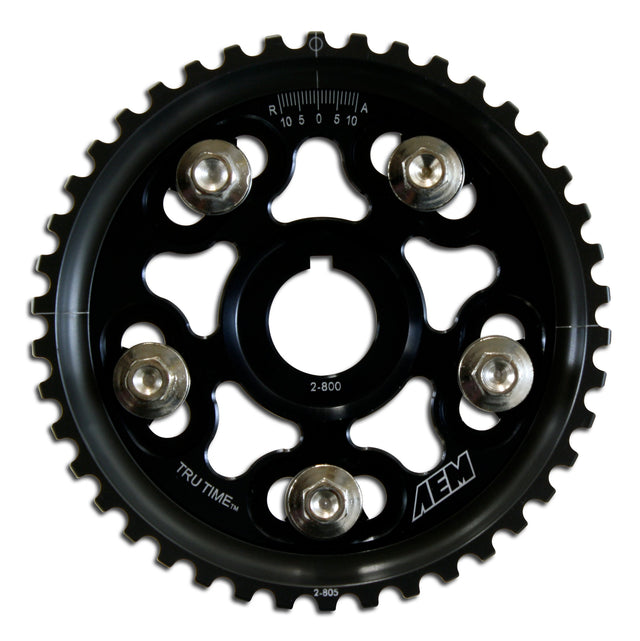 AEM Tru-Time Adjustable Cam Gear - 23-801BK