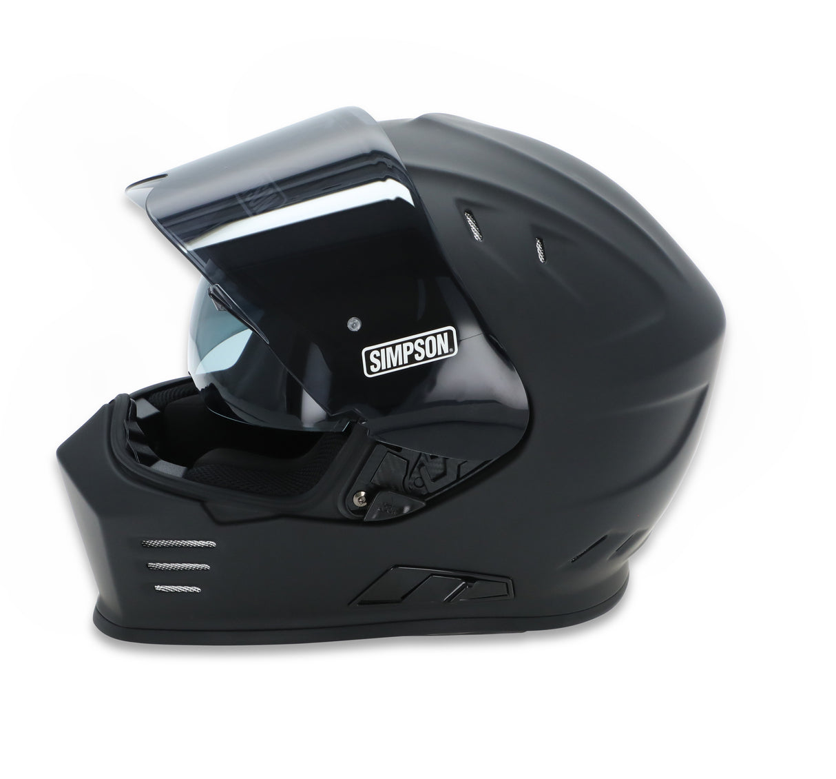 Simpson Motorcycle Ghost Bandit Helmet - Black MD - GBDM2