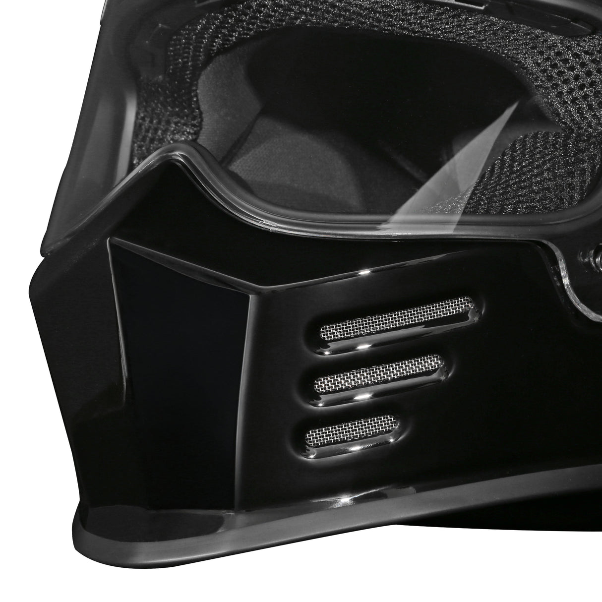 Simpson Motorcycle Outlaw Bandit 3.0 Helmet - Black SM - OB32SM