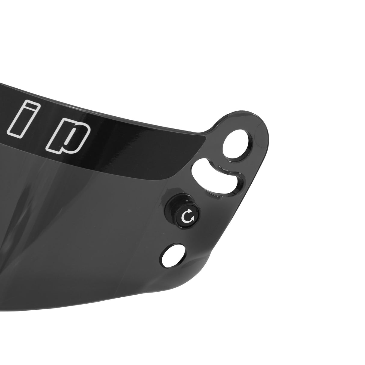 RaceQuip Dark Smoke Helmet Face Shield - Fits Pro Model Helmet - 204004RQP