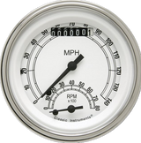 Classic Instruments Classic White 3" Ultimate Speedometer Gauge - CW20SLC