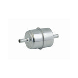 Mr Gasket Chrome Fuel Filter - Fits 5/16 Inch Hose - 9745