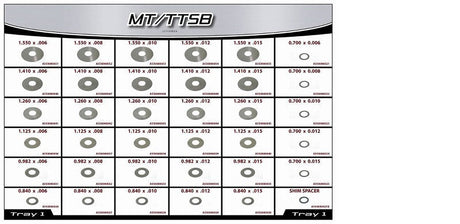 AFCO Shock Repair Kit - Monotube And Twin Tube Main Shim Box - MT/TTSB MT/TTSB