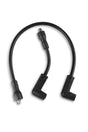 ACCEL Custom Race Wire - Select Sportster, Softail and Dyna Models - 8.8mm - Stainless Steel Core - Black - 172072K
