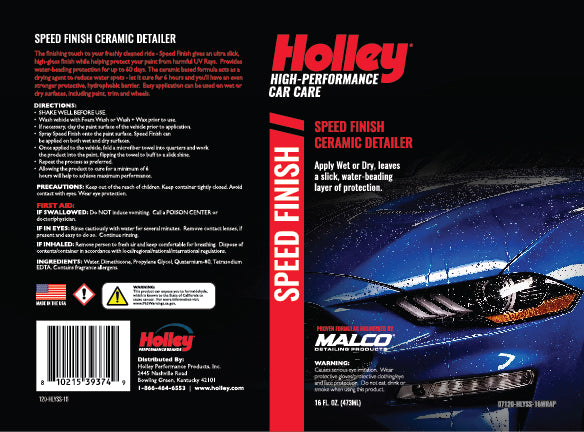 Holley 6-Pack Wash and Detail Bundle - 120-HLYKT-69