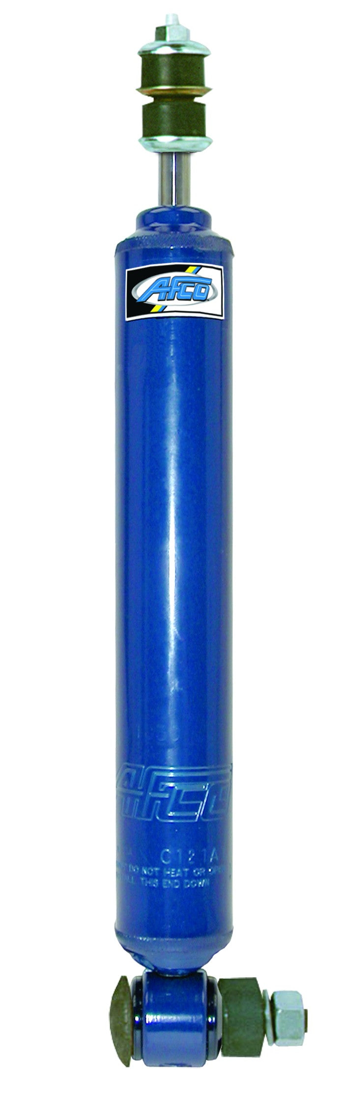 AFCO Steel Shock Twin Tube 10 Series Stock Mount Racing Shock 5 Valve, 21-1/2 Compression, Rear - 1043 1043