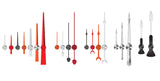 Classic Instruments White Hot 2-5/8" Brake Pressure Gauge - WH367SLF