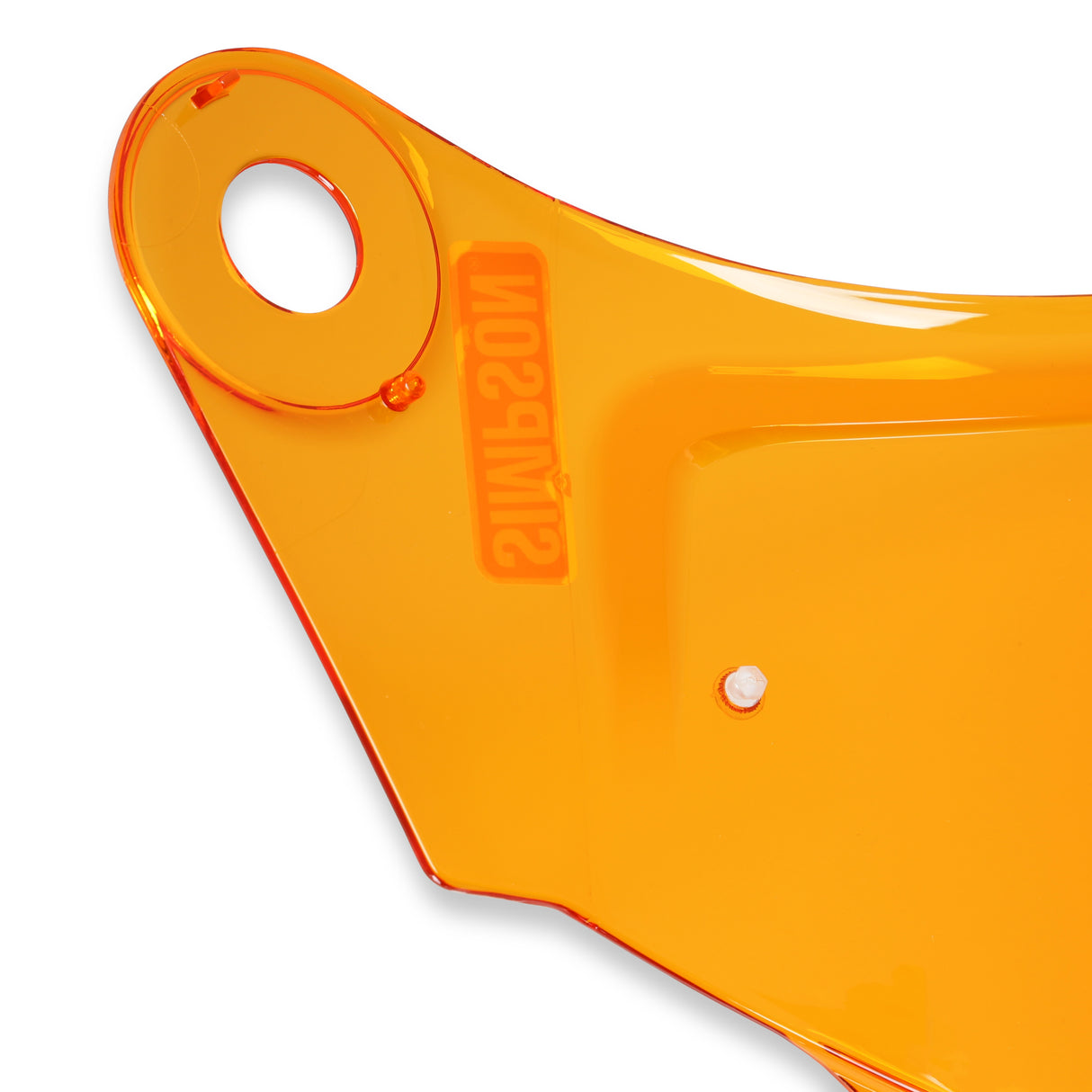 Simpson Motorcycle MOD BANDIT HELMET OPTIONAL SHIELD - AMBER - MBASE