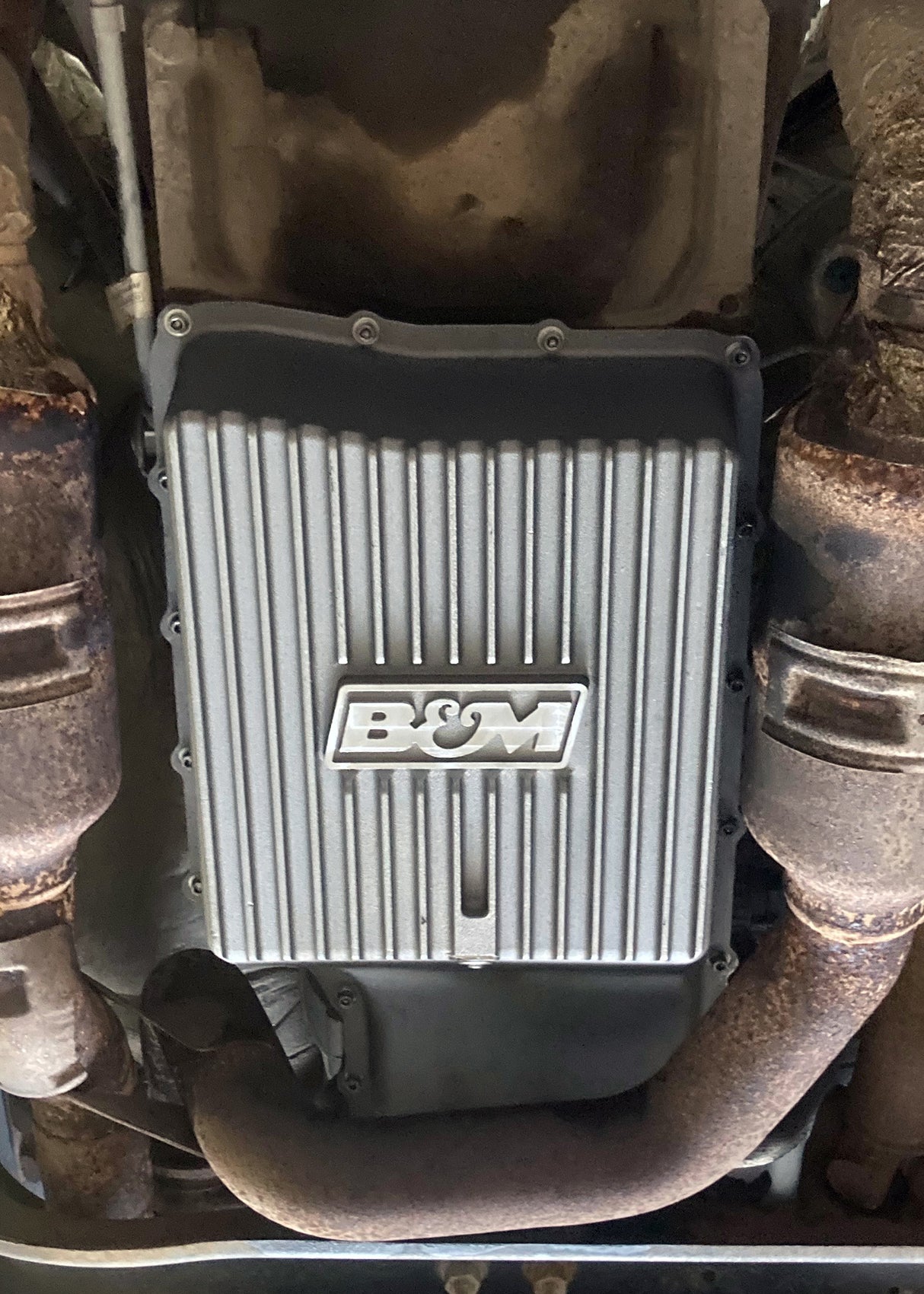 B&M HI-TEK DEEP TRANSMISSION PAN - Natural - 70397