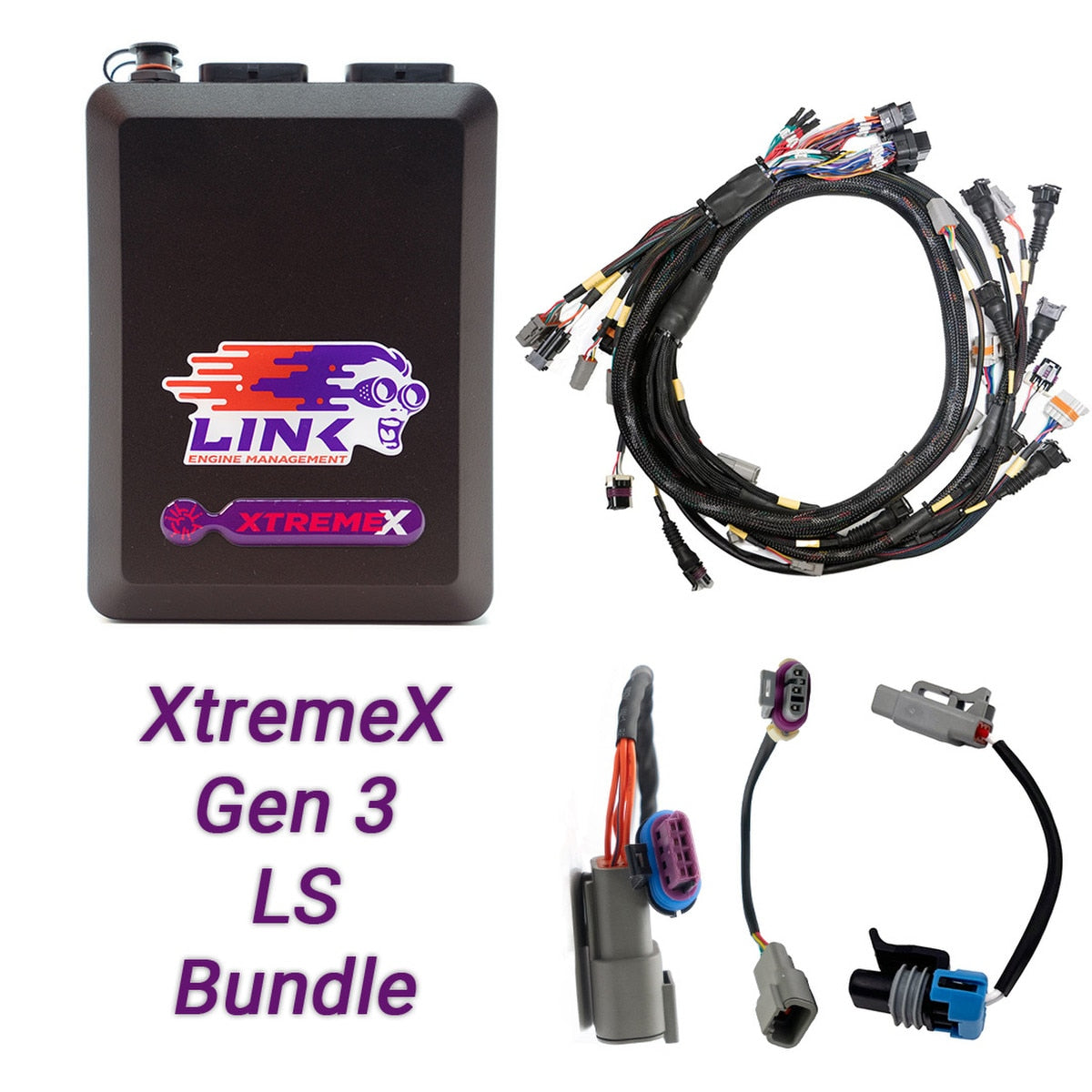 Link Gen3 LS Drive-By-Wire Bundle: G4X XtremeX ECU + LS Engine Harness bundle