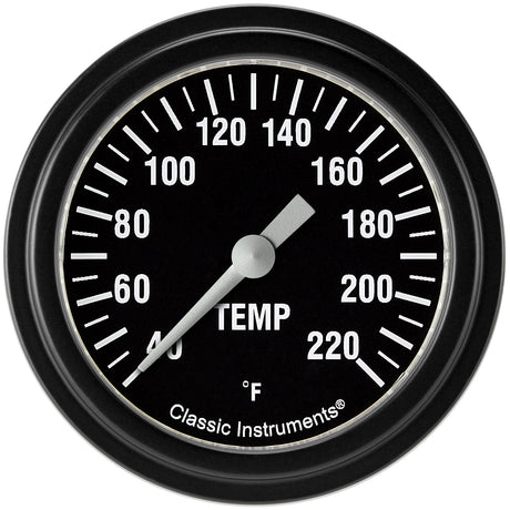 Classic Instruments HOT ROD 2 5/8IN STOCK ELIMIN TEMP GA - HR329BLF