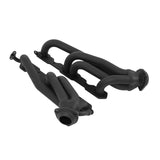 Flowtech Shorty Headers - Black Painted - 91837FLT