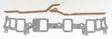 Mr Gasket Performance Intake Manifold Gaskets - 202A