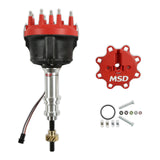 MSD Billet Distributor - Ford - Small Block V8 - Bronze Gear - 85827