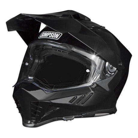 Simpson Motorcycle Xcursion Bandit Helmet - Black XL - XB2XL