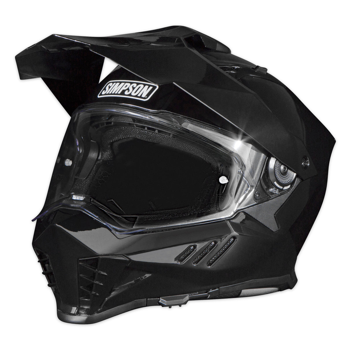 Simpson Motorcycle Xcursion Bandit Helmet - Black XS - XB2XS