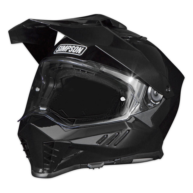 Simpson Motorcycle Xcursion Bandit Helmet - Black XS - XB2XS