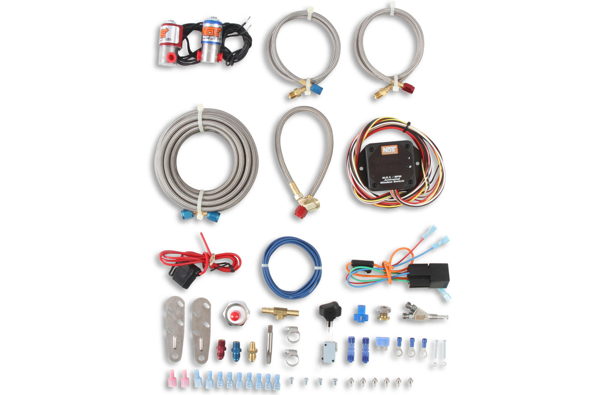 NOS Sniper Single Fogger Wet Nitrous System - Multi-Fit - 05134NOS