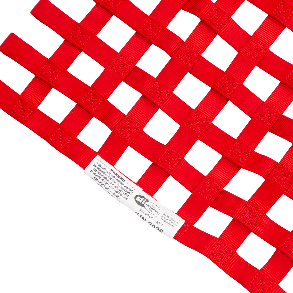 Simpson Standard Stock Car Window Net - 36002R