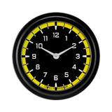 Classic Instruments AutoCross Yellow 2-5/8" Clock - AX92YBLF