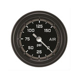 Classic Instruments Autocross Gray 2-1/8" Air Pressure Gauge - AX118GBLF
