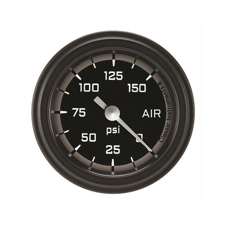 Classic Instruments Autocross Gray 2 1/8" Air Pressure Gauge - AX118GBLF