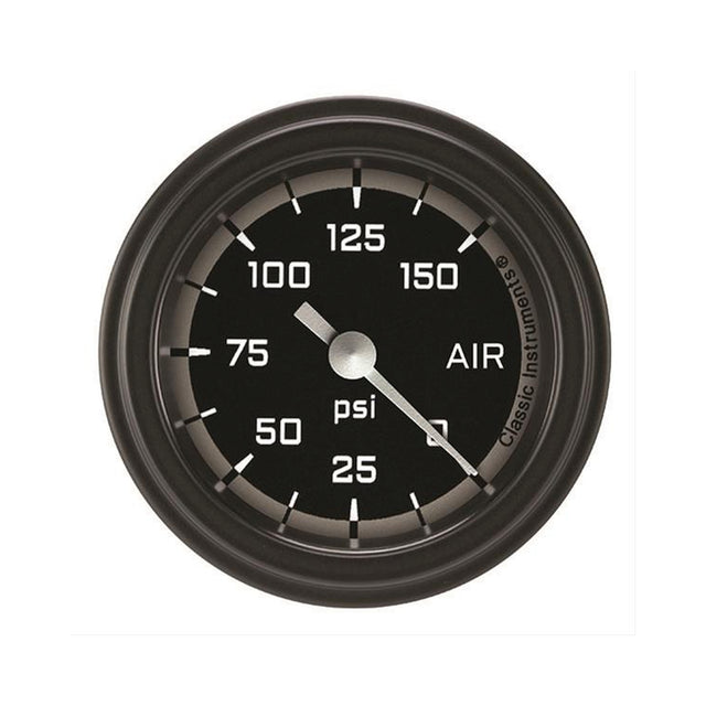 Classic Instruments Autocross Gray 2 1/8" Air Pressure Gauge - AX118GBLF