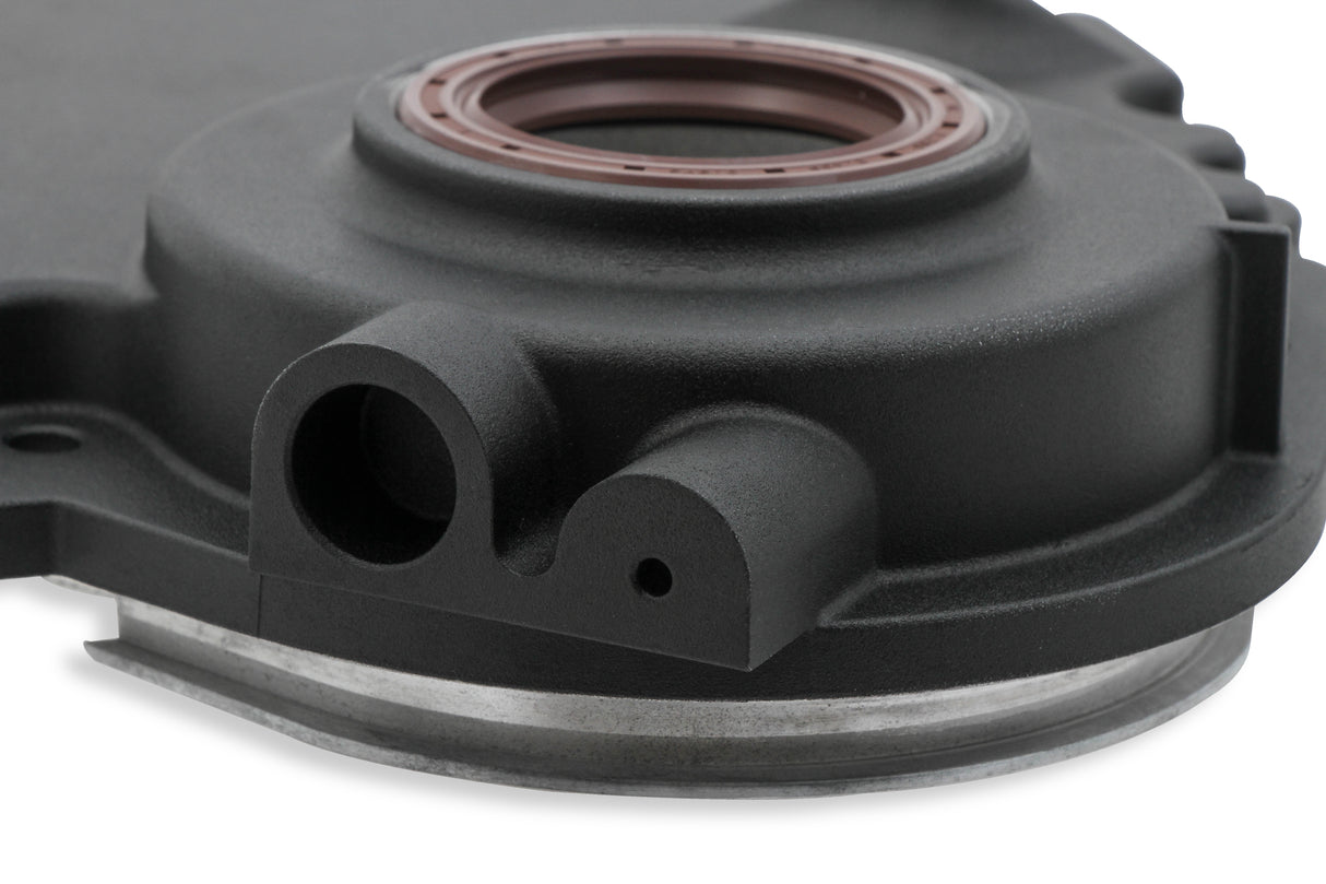 Holley 21-151 Cast Aluminum Timing Chain Cover