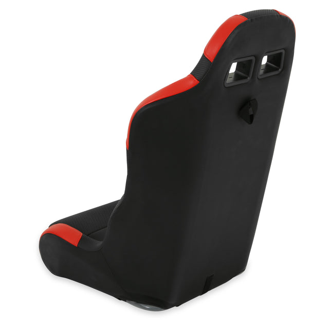 Simpson Vortex II Off-Road Suspension Seats Black/Red PAIR - S104-306-2