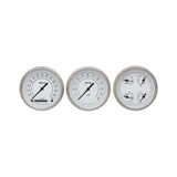 Classic Instruments Classic White 3 Gauge Set - CW03SLF
