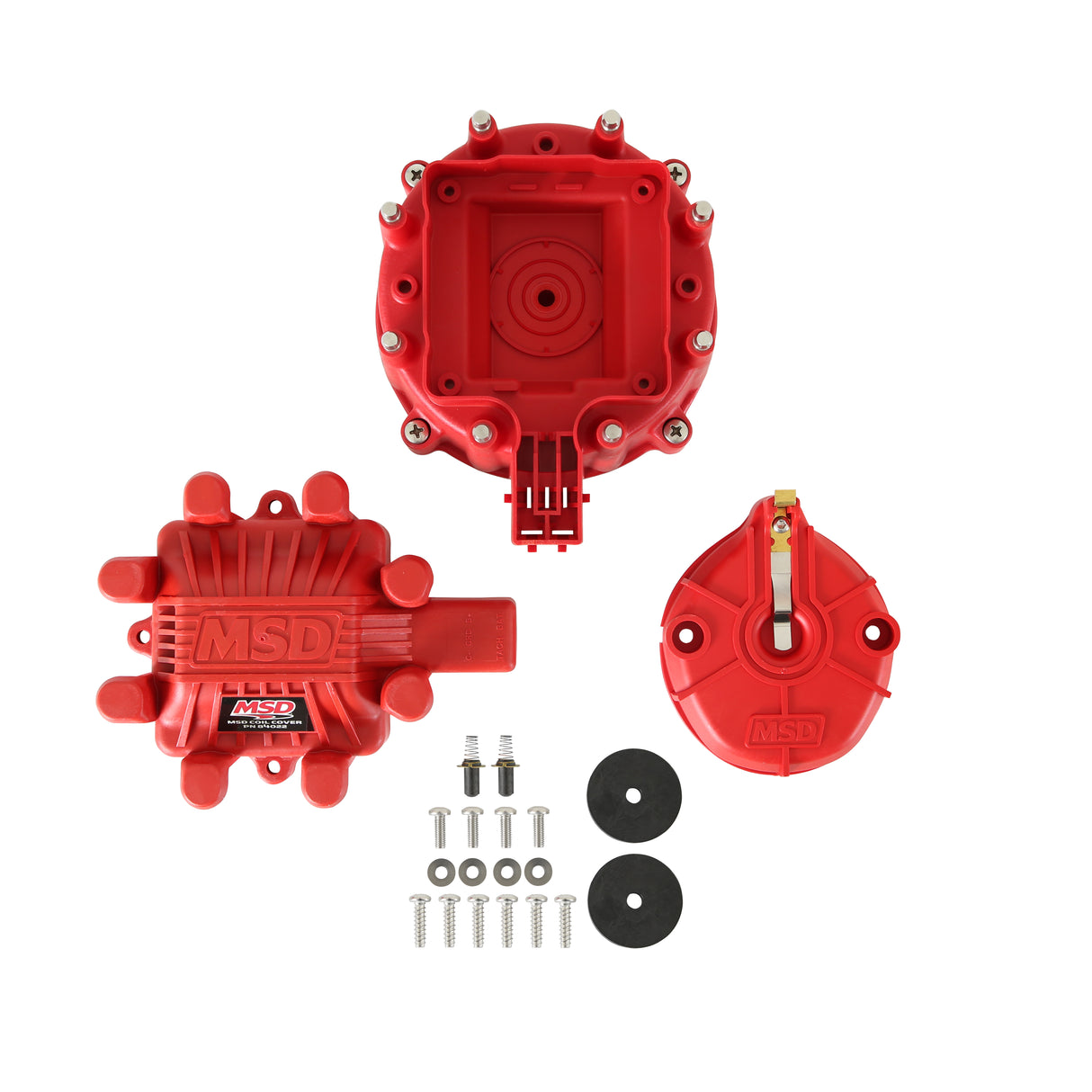 MSD HEI Extreme Cap and Rotor Kit includes PN 84111, 84101, 84022 - 84023