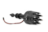 MSD Black Distributor, Ford 351W, Pro-Billet w/Steel Gear - 857831