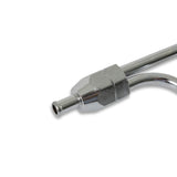 Mr Gasket Fuel Line - 3/8 Inch Dual Inlet - Chrome - 1551