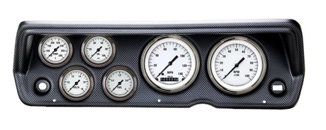 Classic Instruments 70-76 DUSTER WHITE HOT FS 6ga SET-MOPAR - CDDU70WH101CF