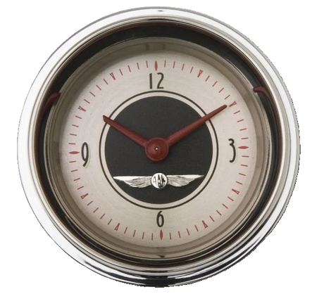 Classic Instruments AMERICAN NICKEL 2IN CLOCK W/RESET - AN90SLC